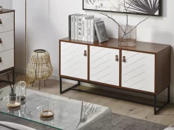 Armadio NUEVA Marrone scuro/Bianco