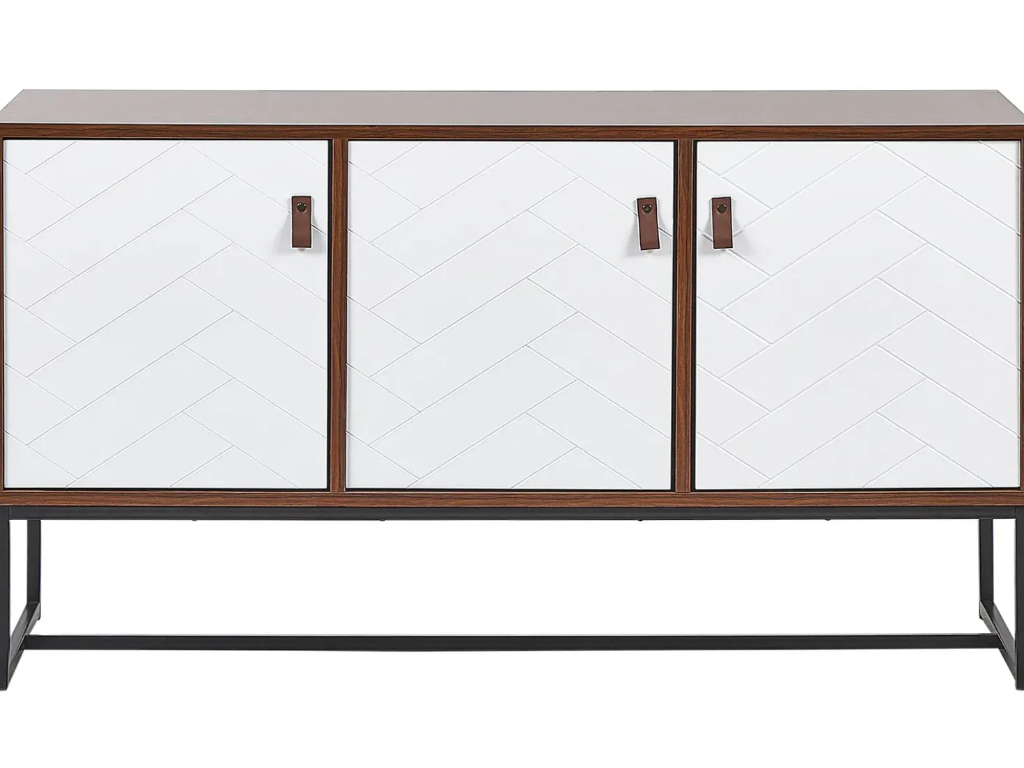 Armadio NUEVA Marrone scuro/Bianco