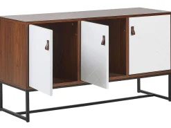 Armadio NUEVA Marrone scuro/Bianco