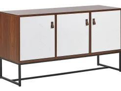 Armadio NUEVA Marrone scuro/Bianco