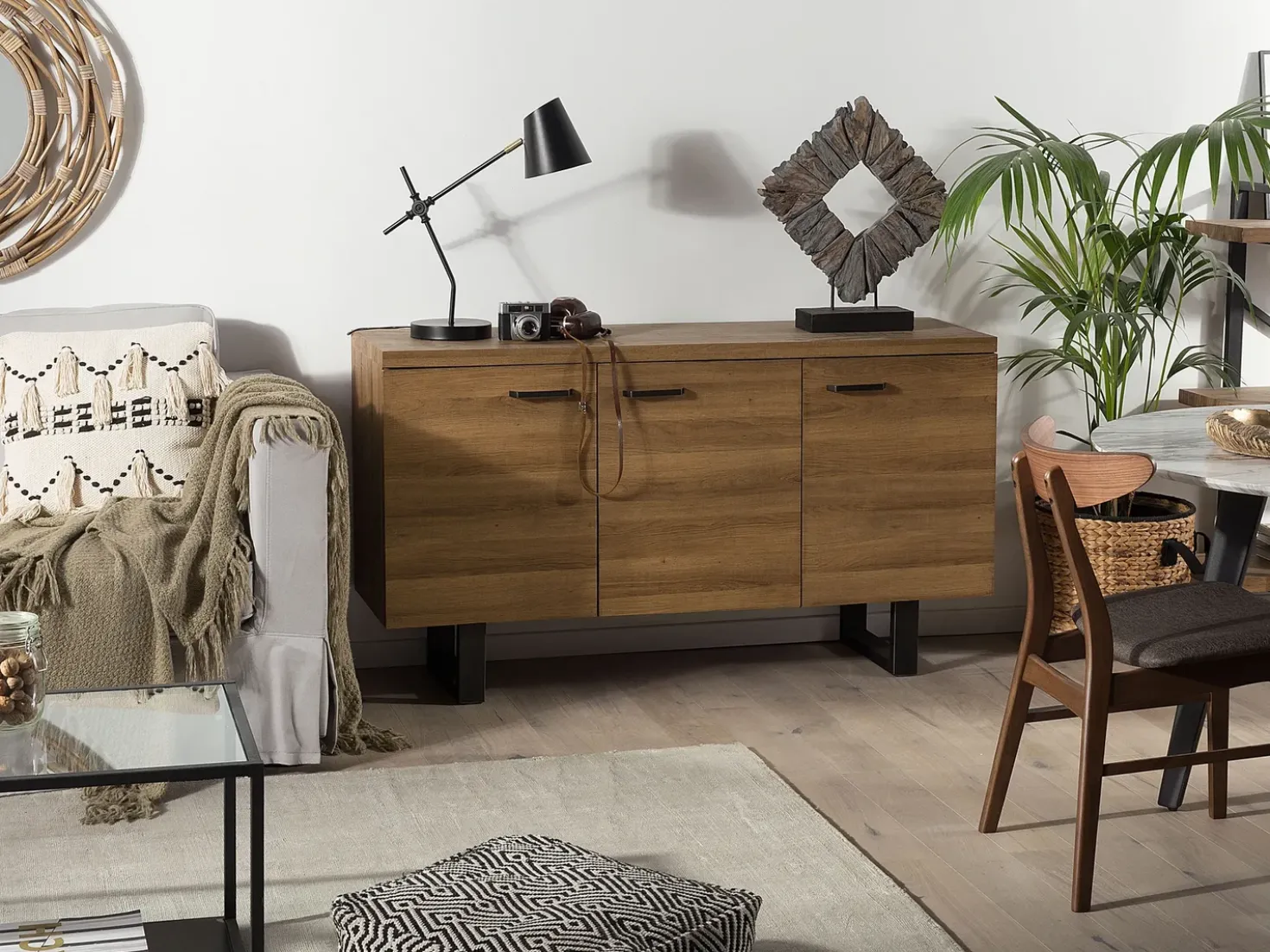 Armadio TIMBER Marrone scuro