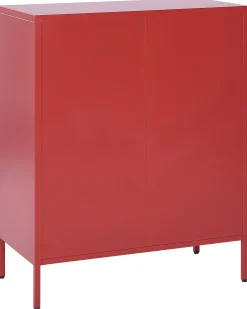 Armadio WAKATIPU Metallo Rosso