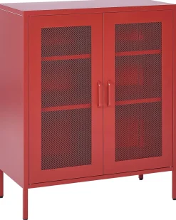 Armadio WAKATIPU Metallo Rosso