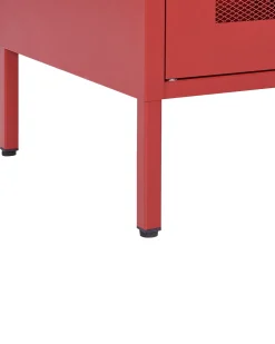 Armadio WAKATIPU Metallo Rosso
