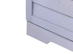 Banco da giardinaggio TEREVILLE Legno di abete 67 cm 45 cm Grigio
