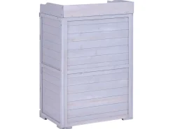 Banco da giardinaggio TEREVILLE Legno di abete 67 cm 45 cm Grigio
