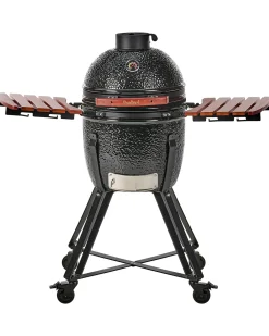Barbecue a carbonella KAMADO Ceramica Nero