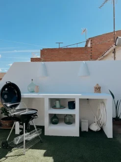 Barbecue a carbonella MARAPI Metallo Nero