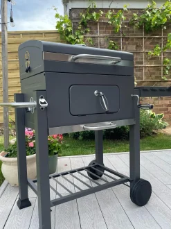 Barbecue a carbonella PAVLOF Metallo Nero