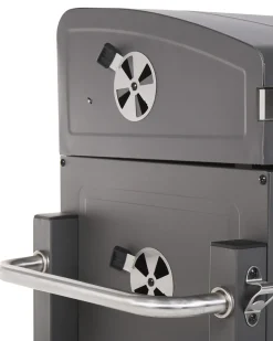 Barbecue a carbonella PAVLOF Metallo Nero