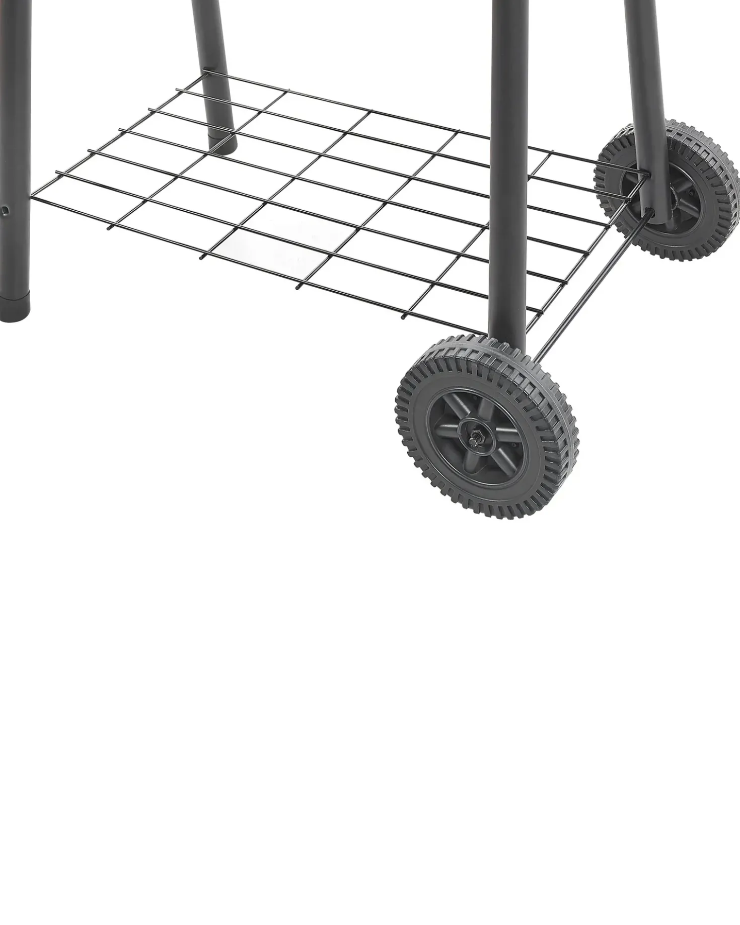 Barbecue a carbonella SATAH con affumicatore Metallo Nero