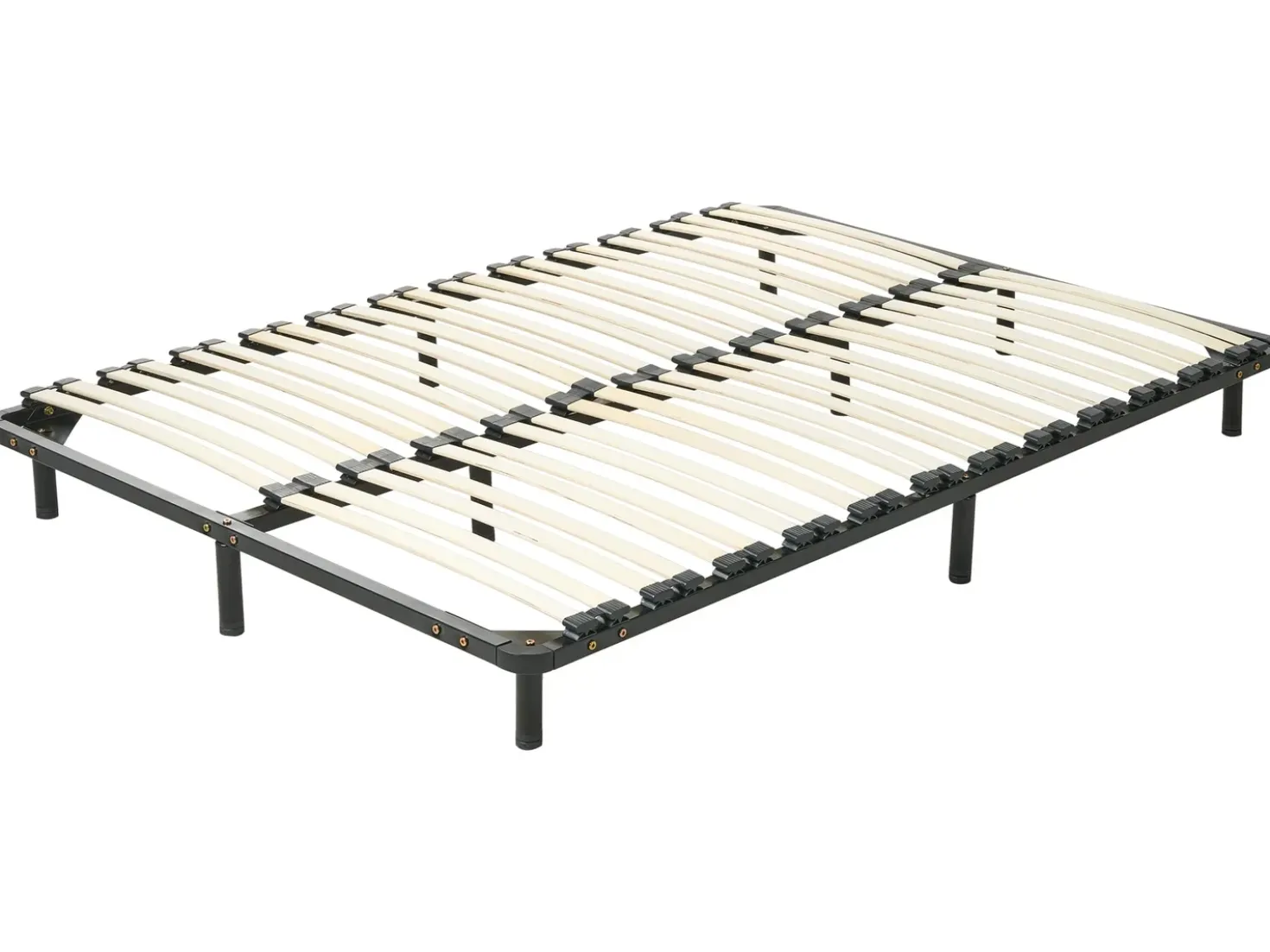 Base letto a doghe freestanding COMBOURG 160 x 200 cm