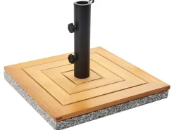 Base per ombrellone CECCANO Marrone Quadrata 21 kg