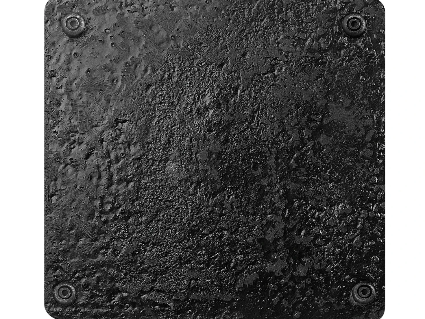 Base per ombrellone CERVO Nero Quadrata 25 kg