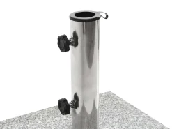 Base per ombrellone CERZETO Grigio Quadrata 30 kg