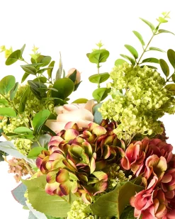 Bouquet di fiori artificiali MINDE 60 cm Rosa