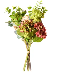 Bouquet di fiori artificiali MINDE 60 cm Rosa