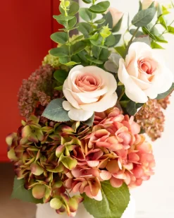 Bouquet di fiori artificiali MINDE 60 cm Rosa