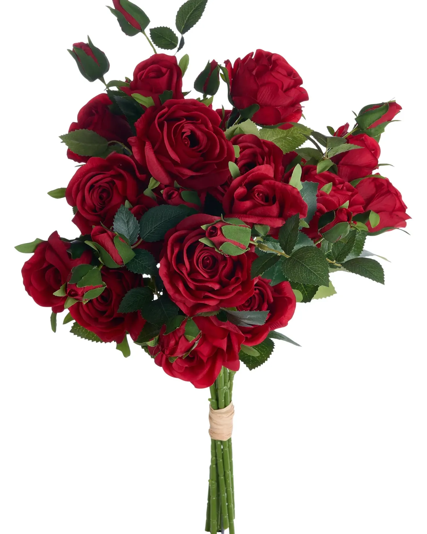 Bouquet di fiori artificiali BOIRO 65 cm Rosso