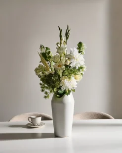 Bouquet di fiori artificiali LOURO 70 cm Bianco