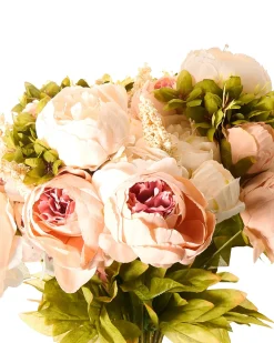 Bouquet di fiori artificiali RAPOSA 45 cm Rosa pastello