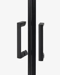 Cabina doccia JUKATAN 80 x 80 x 185 cm Nero