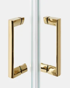 Cabina doccia TELA 90 x 90 x 185 cm Oro