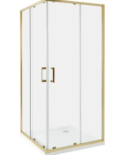 Cabina doccia TELA 90 x 90 x 185 cm Oro