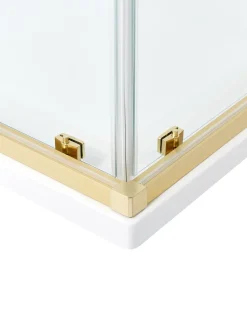 Cabina doccia TELA 90 x 90 x 185 cm Oro