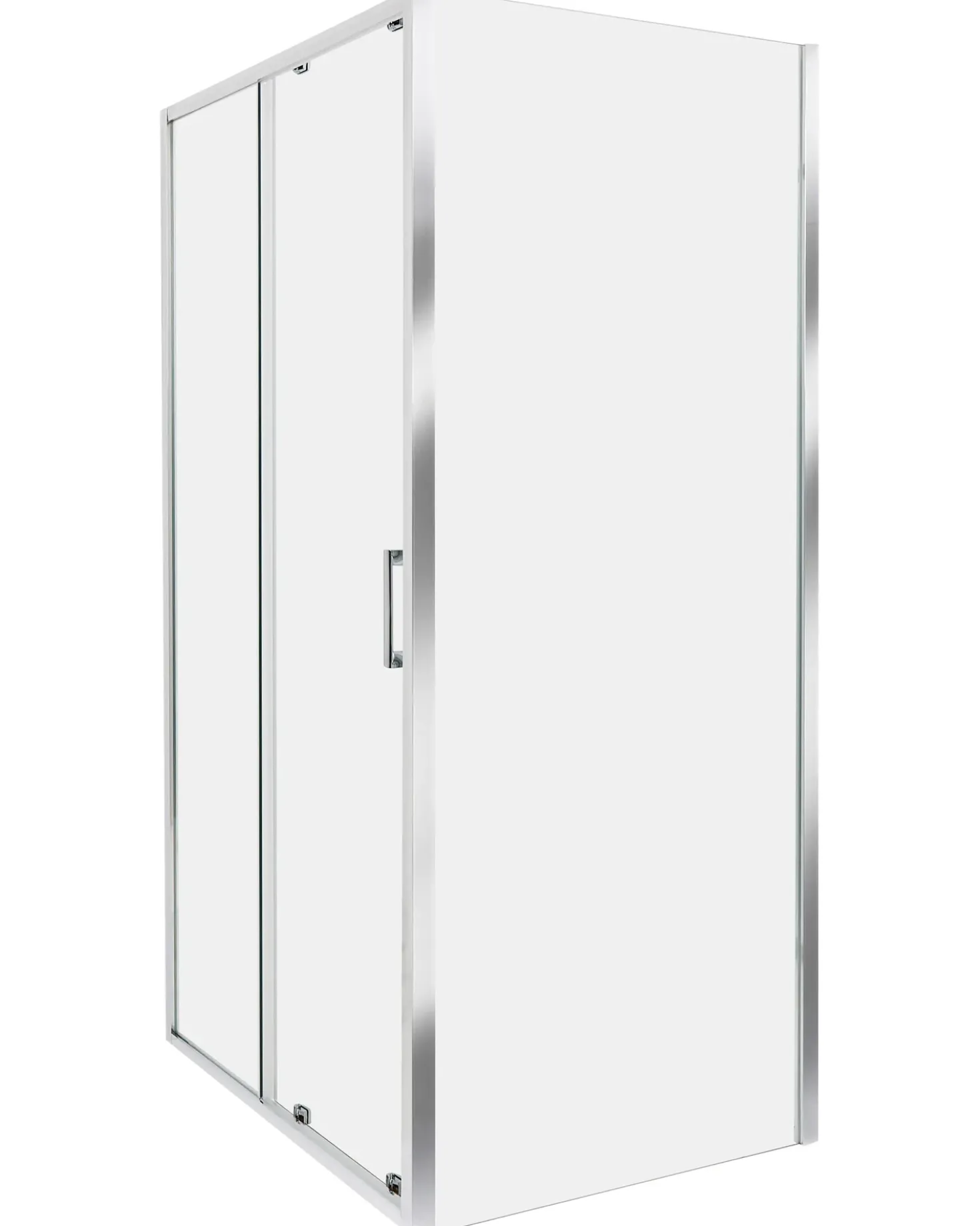 Cabina doccia YORO 80 x 100 x 185 cm Argento