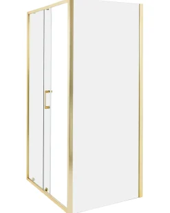 Cabina doccia YORO 80 x 100 x 185 cm Oro
