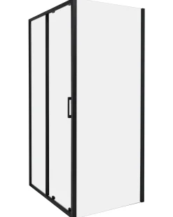 Cabina doccia YORO 80 x 100 x 185 cm Nero