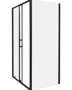 Cabina doccia YORO 80 x 100 x 185 cm Nero