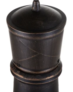 Camino con Griglia TACORA Metallo Nero