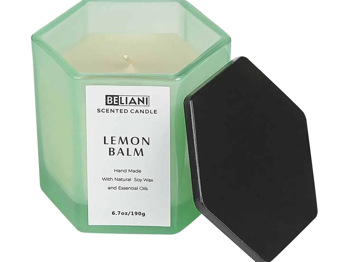 Candela Profumata con Diffusore di Fragranze CLASSY TINT Cera di Soia Note fresche