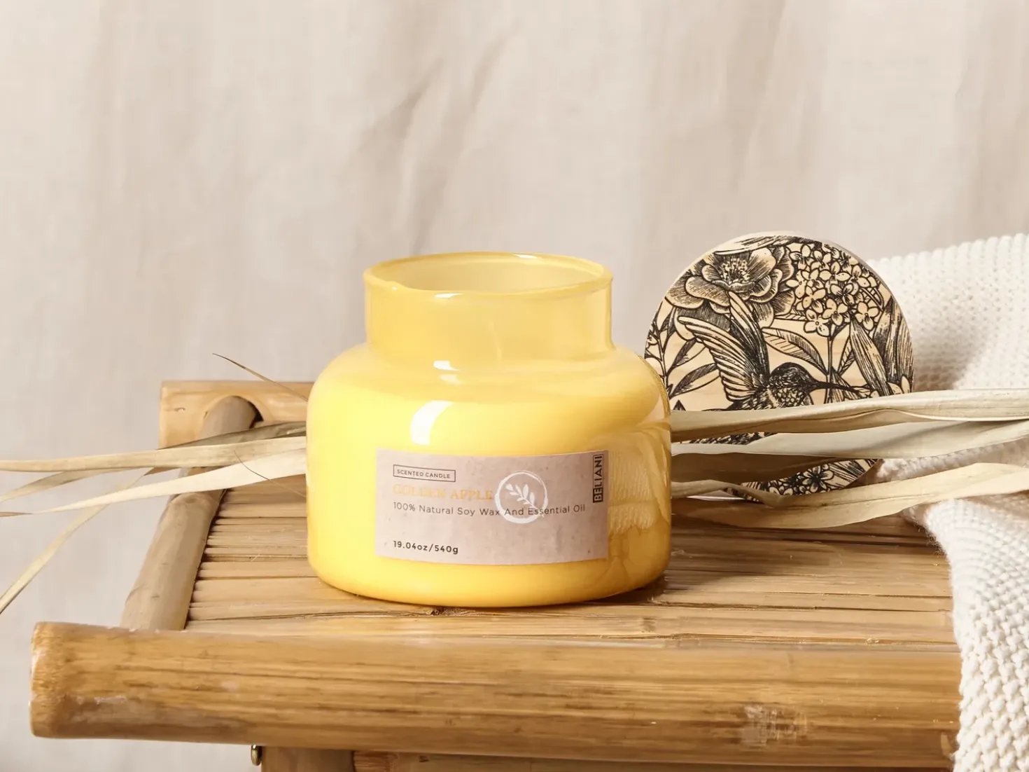 Candela Profumata DELIGHT BLISS Cera di Soia Note fruttate