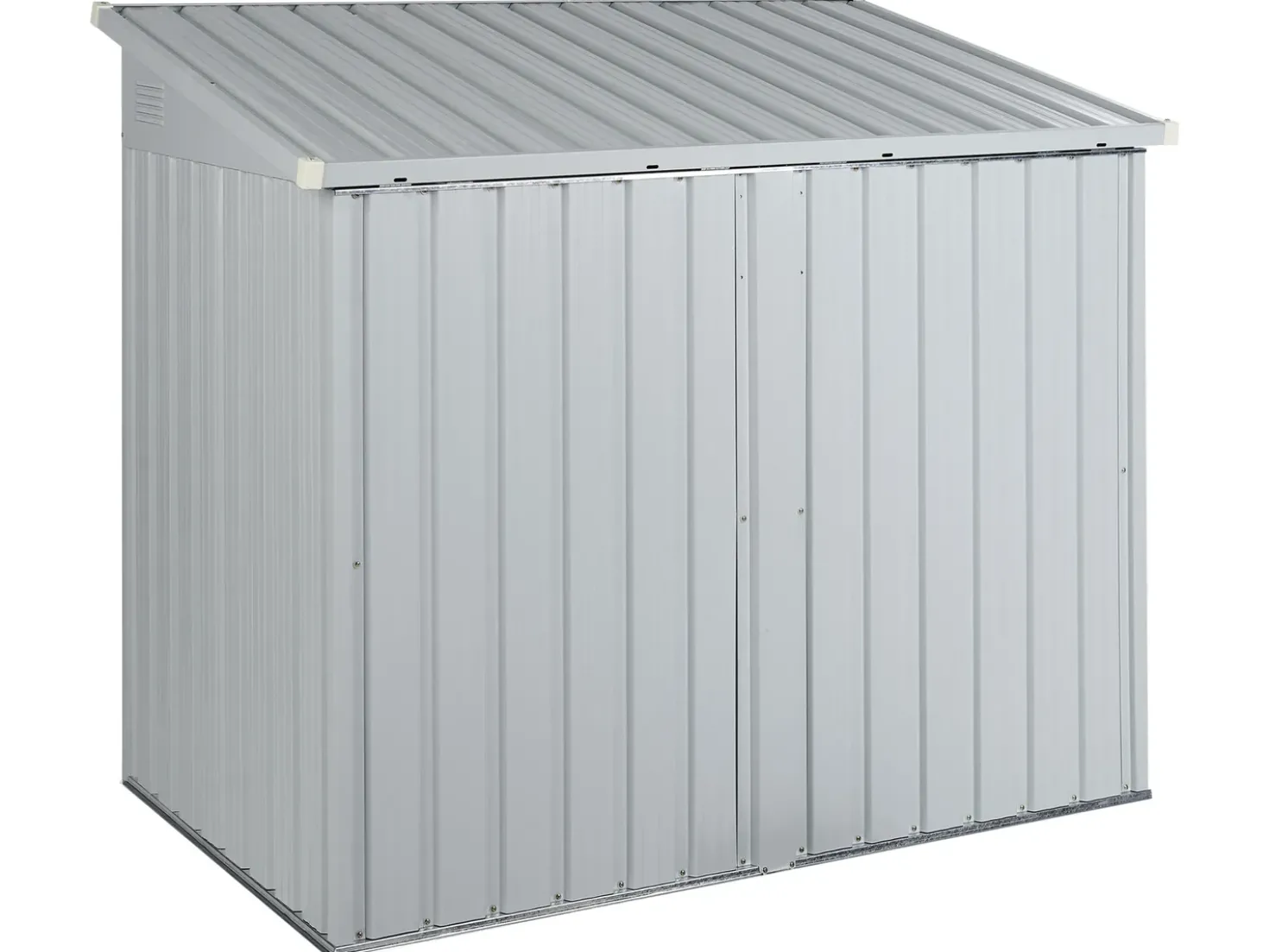 Capanno per gli attrezzi MOENA 158 cm 96 cm Grigio chiaro