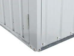 Capanno per gli attrezzi MOENA 158 cm 96 cm Grigio chiaro