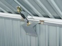 Capanno per gli attrezzi MOENA 158 cm 96 cm Grigio chiaro