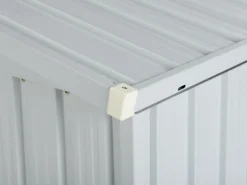 Capanno per gli attrezzi MOENA 158 cm 96 cm Grigio chiaro