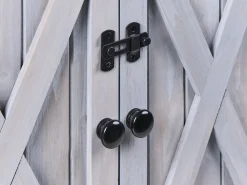 Capanno per gli attrezzi SENIGA 85 cm 46 cm Grigio