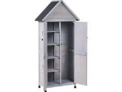 Capanno per gli attrezzi SENIGA 85 cm 46 cm Grigio