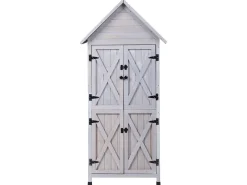 Capanno per gli attrezzi SENIGA 85 cm 46 cm Grigio