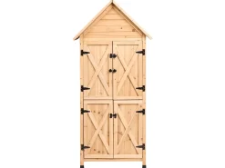 Capanno per gli attrezzi SENIGA 85 cm 46 cm Naturale