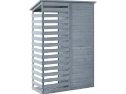Capanno per gli attrezzi CENGIO 130 cm 57 cm Grigio