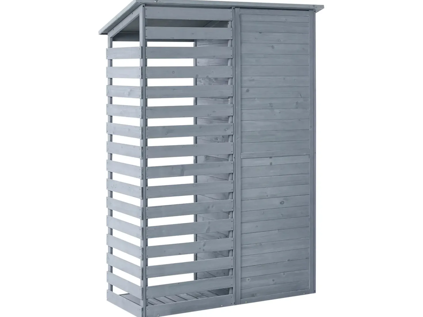 Capanno per gli attrezzi CENGIO 130 cm 57 cm Grigio