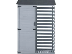 Capanno per gli attrezzi CENGIO 130 cm 57 cm Grigio