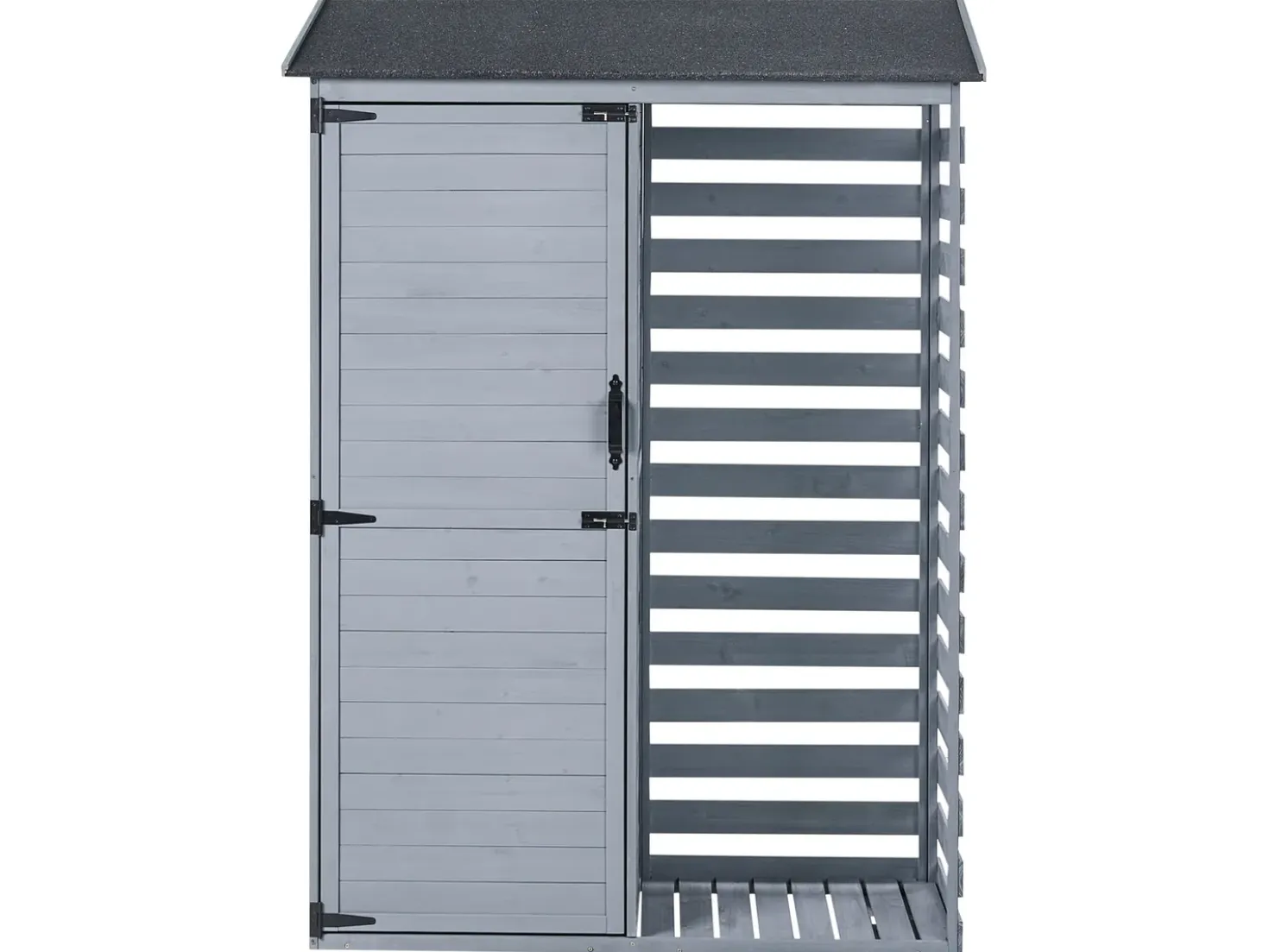 Capanno per gli attrezzi CENGIO 130 cm 57 cm Grigio