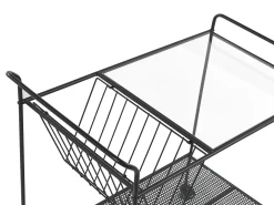 Carrello portavivande ALAMO Metallo Nero