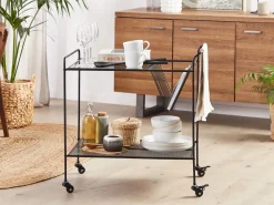 Carrello portavivande ALAMO Metallo Nero